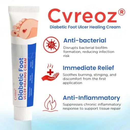 Diabetic Foot Ulcer Healing Cream