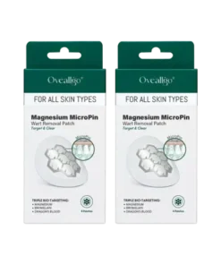 Magnesium MicroPin Target & Clear Wart Removal Patch