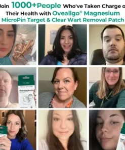 Magnesium MicroPin Target & Clear Wart Removal Patch