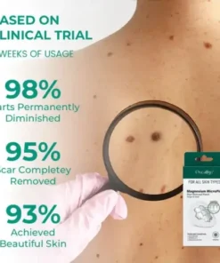 Magnesium MicroPin Target & Clear Wart Removal Patch