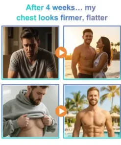 NanoMedix Gynecomastia Chest Fatburn & Firm Patch