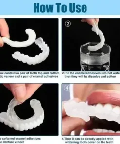Premium Custom Silicone Denture Set