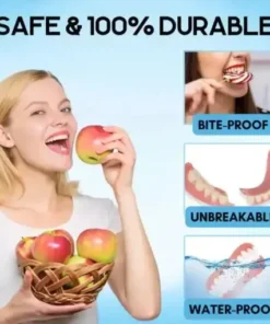 Premium Custom Silicone Denture Set