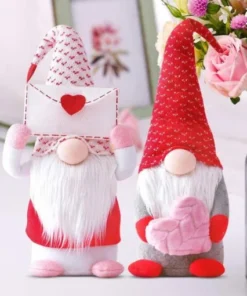Valentine’s Day Faceless Doll Decoration