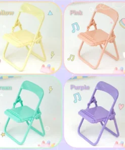 Versatile Mini Folding Chair Phone Stand