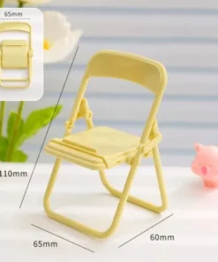 Versatile Mini Folding Chair Phone Stand