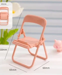 Versatile Mini Folding Chair Phone Stand