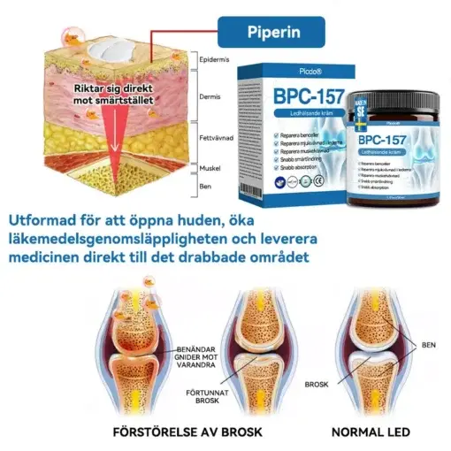 đŻđđŒđ±đŒÂź BPC-157 LedhĂ€lsande krĂ€m