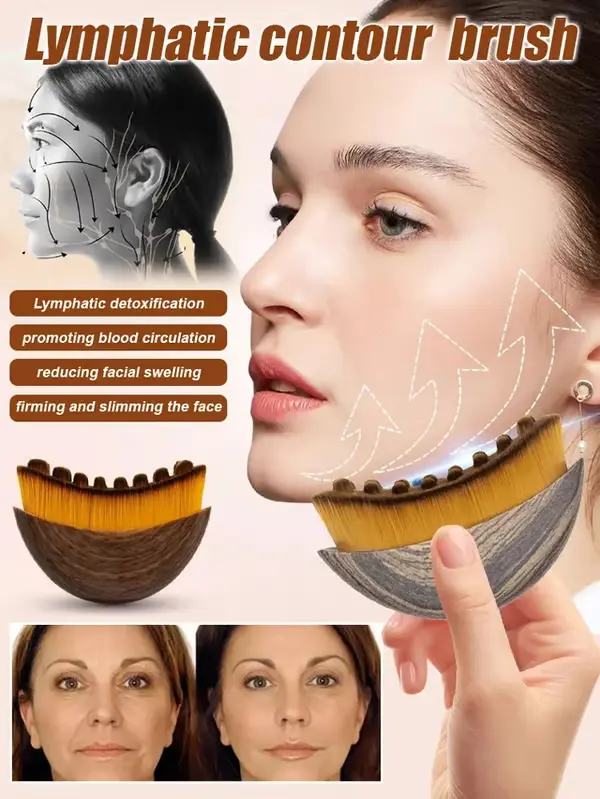 Lymphatic Contour Face Brush