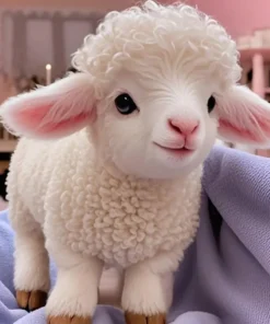 Adorable Plush Lamb - Your Cuddly Toy Lamb