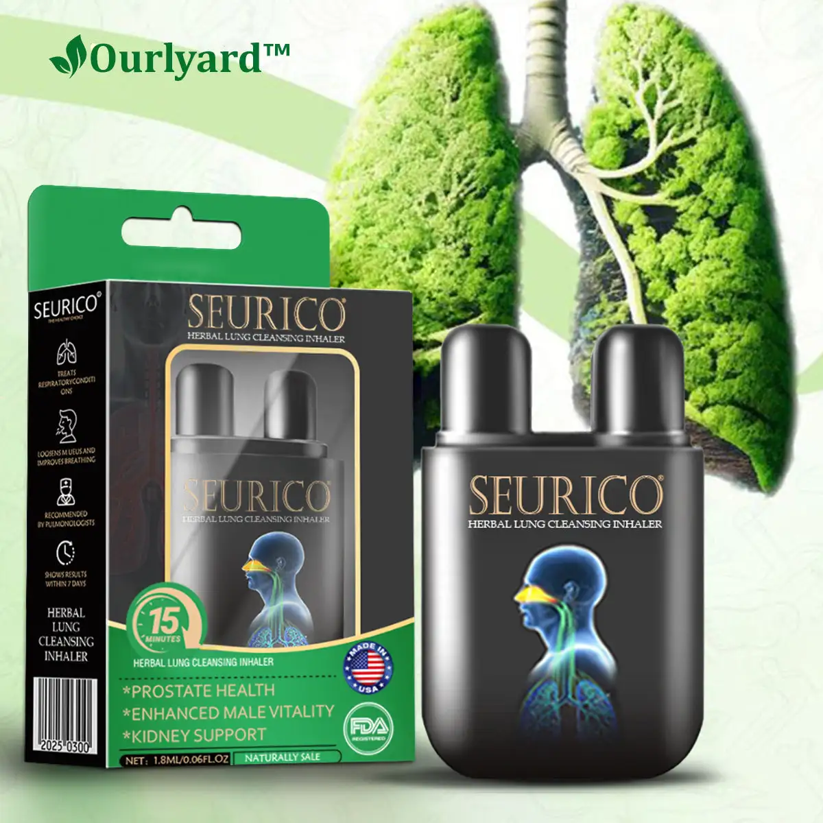 Herbal Lung Cleansing Inhaler