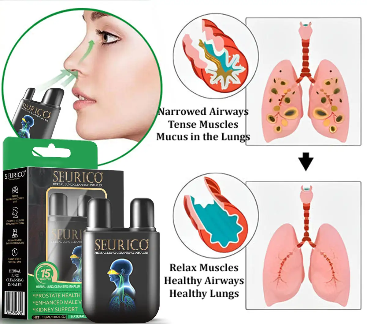 Herbal Lung Cleansing Inhaler - Image 12