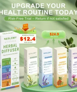 Zero Nicotine Puff Pen – NESLEMY® Lung Purify Mist- Quit Smoking Naturally