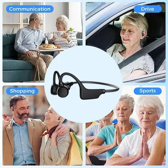 BBOJI Osteoconduction Smart Hearing Aid Bluetooth Earphones - Image 7