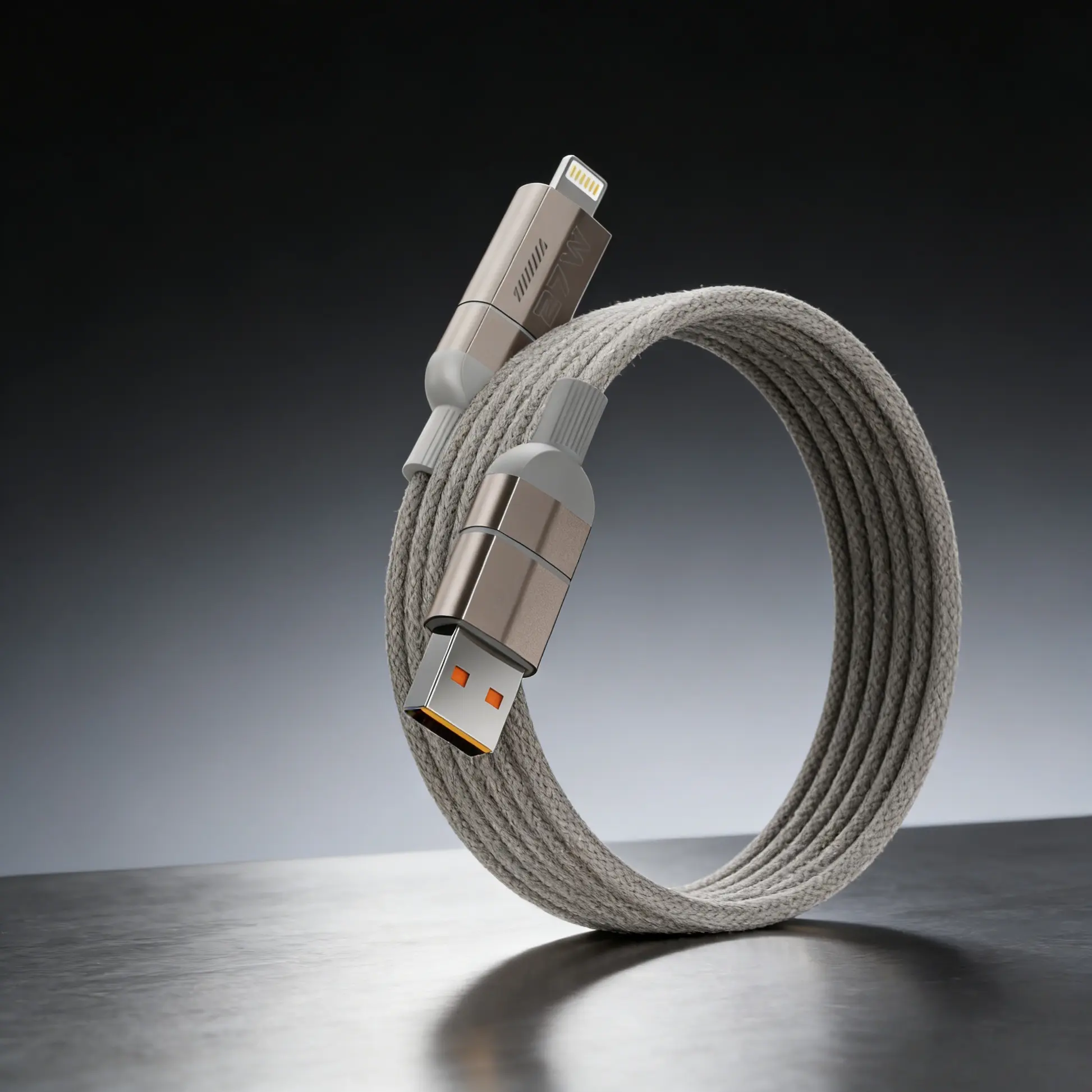 Magnetic Anti-Tangle Charging Cable - Image 15