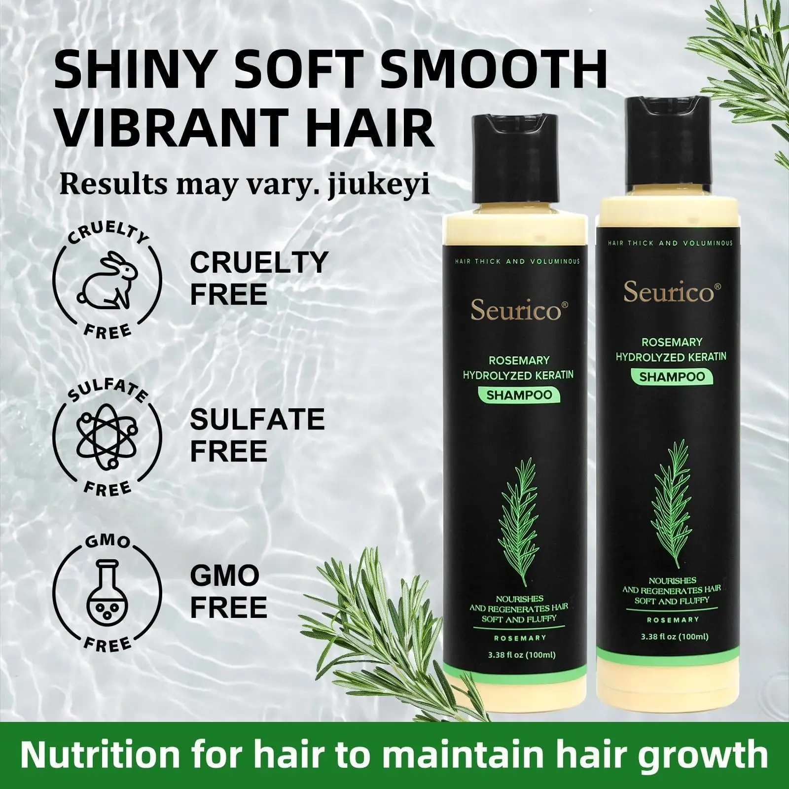 Seurico Organic Rosemary Hair Growth Shampoo & Hair Conditioner - Image 7