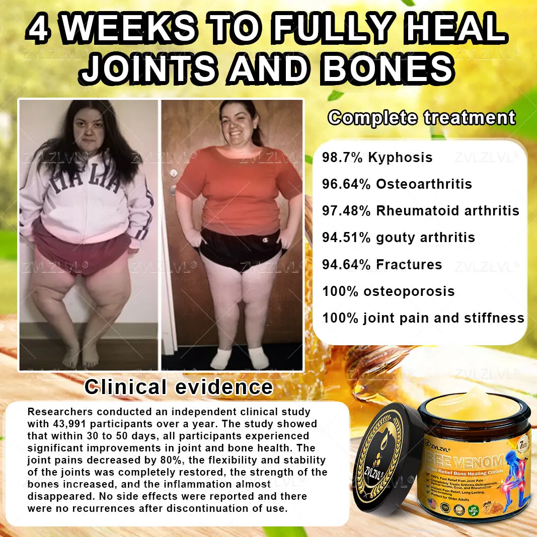 Bee Venom Pain-Relief Bone Healing Cream - Image 10