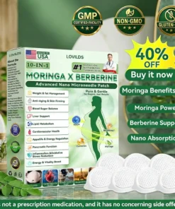 Moringa & Berberine 10-IN-1 Advanced Nano Microneedle Patch