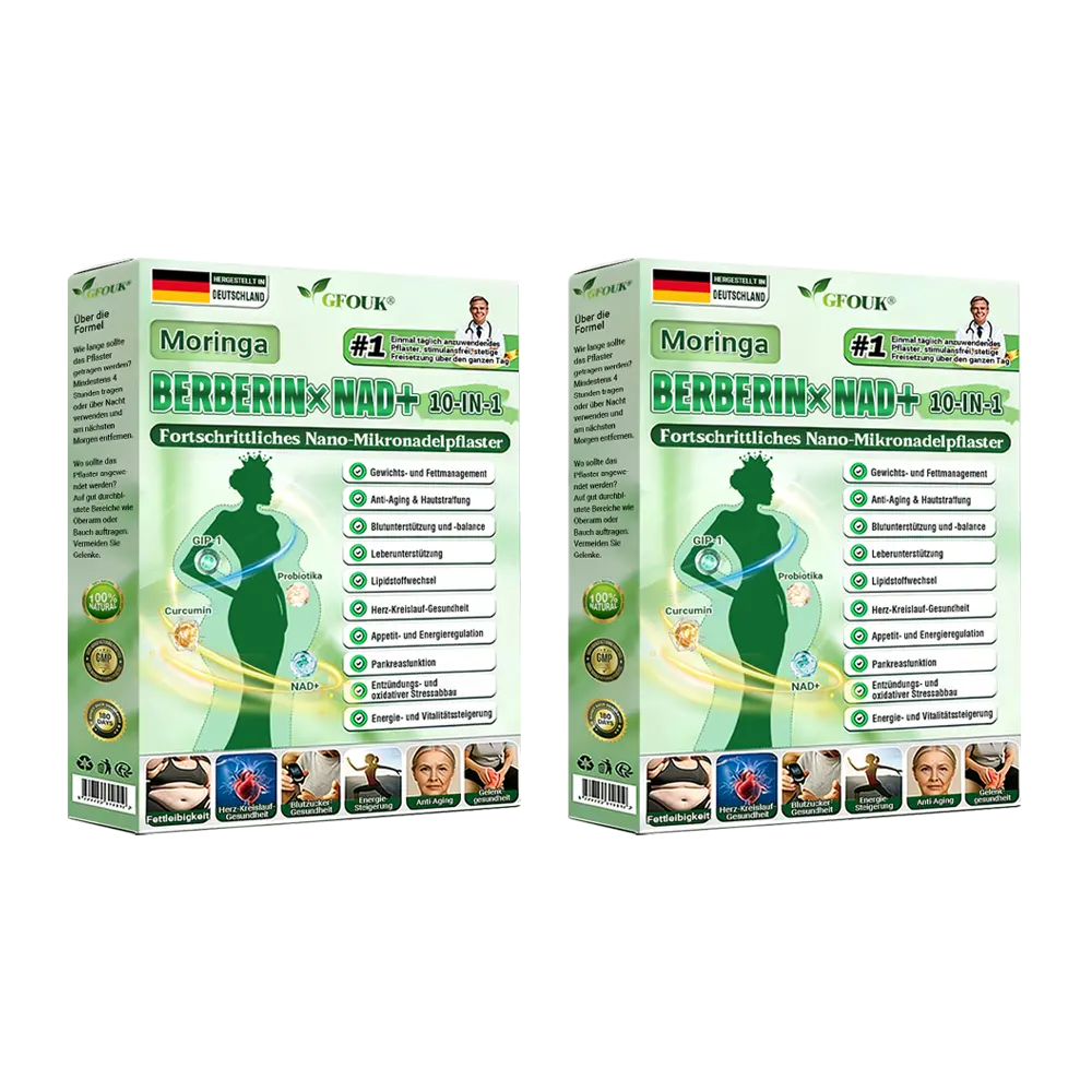 Moringa · Berberin × NAD+ 10-in-1 Advanced Nano Mikronadel-Patch - Image 10