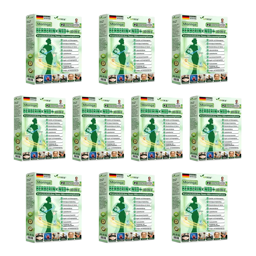 Moringa · Berberin × NAD+ 10-in-1 Advanced Nano Mikronadel-Patch - Image 13