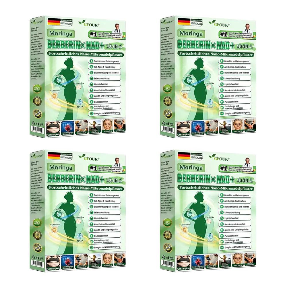 Moringa · Berberin × NAD+ 10-in-1 Advanced Nano Mikronadel-Patch - Image 9